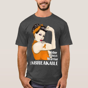 Nierenkrebs-Bewusstseinswarrior unzerbrechliche Su T-Shirt