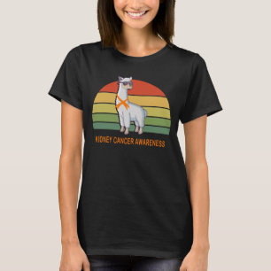 Nierenkrebs-Lama T-Shirt