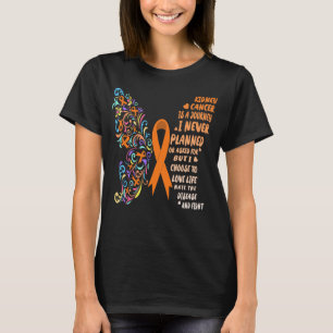 Nierenkrebs-Reise Lebenskampf T-Shirt