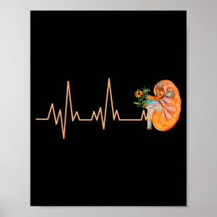 Nierenschlagader-Pulskrankheit-Bewusstseins-Dialys Poster