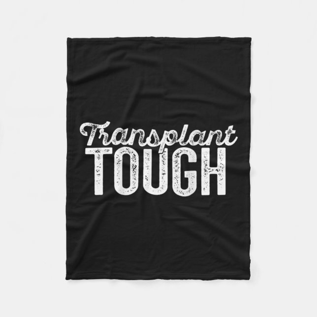 Nierentransplantat bei starker Nierentransplantati Fleecedecke (Vorderseite)