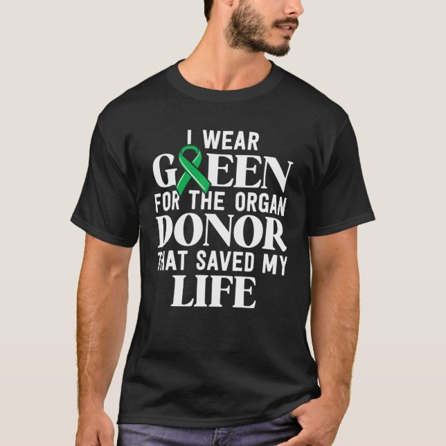 Nierentransplantation Geschenke Organ Spender Gere T-Shirt (Vorderseite)