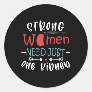 Nierentransplantation Operation Niere Spender Nier Runder Aufkleber