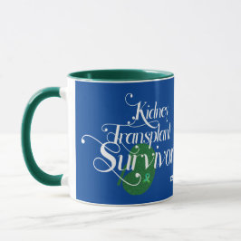 Nierentransplantation Survivor Custom Coffee Tasse