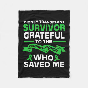 Nierentransplantation Überlebensmittel Fleecedecke