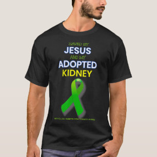 Nierentransplantationsorgan, Gerettet von Jesus un T-Shirt