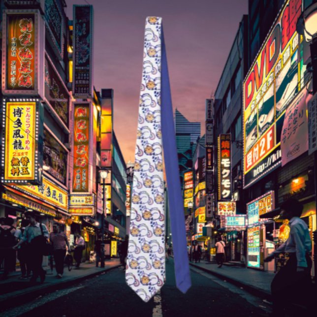 Nieselregen Unicorat Katzen Krawatte (Von Creator hochgeladen)