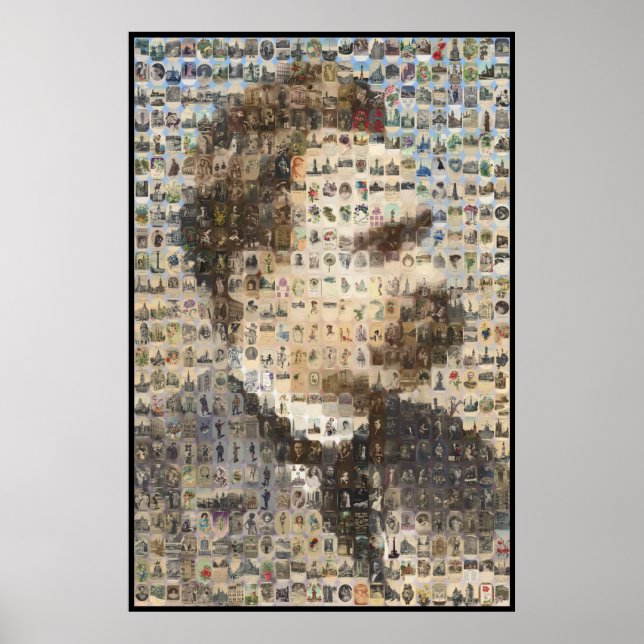 Nietzsche 24x24 in Ovals Poster (Vorne)