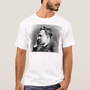 Nietzsche "A Why" Wisdom Quote Geschenke & Cards T-Shirt