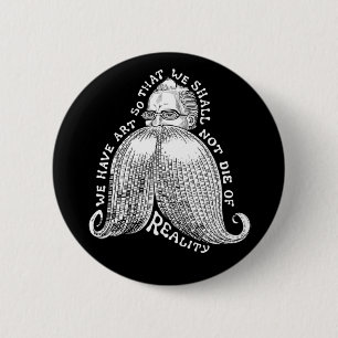 Nietzsche Art III Button