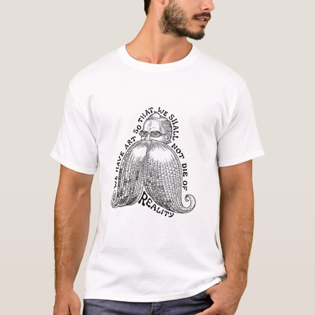 Nietzsche Art III T-Shirt (Vorderseite)