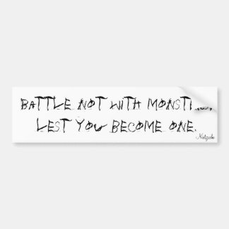 Nietzsche Autoaufkleber