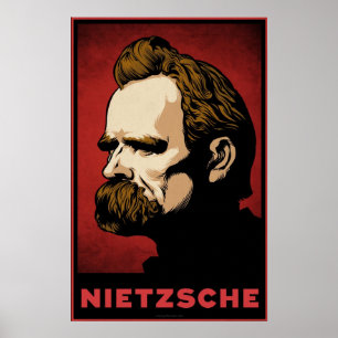 Nietzsche Druck Poster