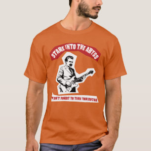 Nietzsche Gitarre Verflucht Quote Mädchen T-Shirt