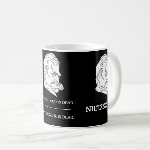 NIETZSCHE "Gott ist tot" Tasse