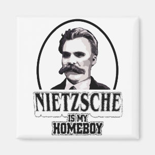 Nietzsche ist mein Homeboy Magnet