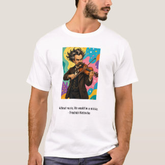 Nietzsche-Musik-Shirt T-Shirt