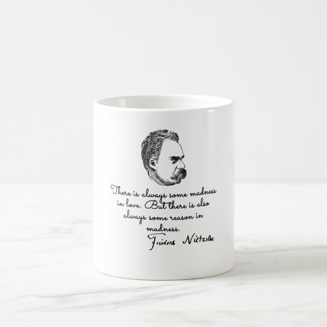 Nietzsche Philosoph Kaffeetasse (Mittel)
