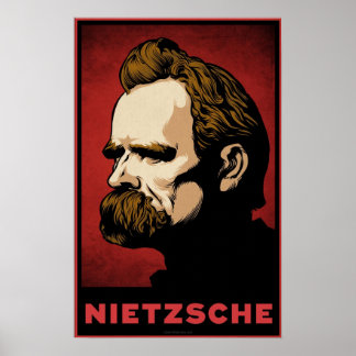 Nietzsche Print Poster