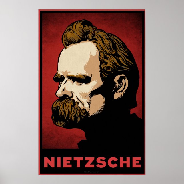 Nietzsche Print Poster (Vorne)