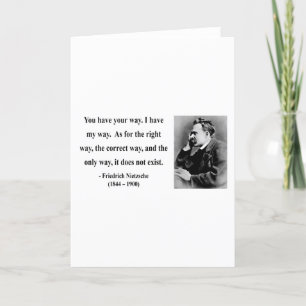 Nietzsche Quote 1b Karte