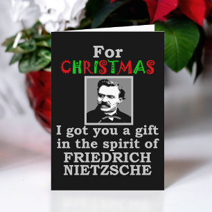 Nietzsche Spaß Weihnachten