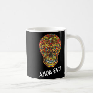 Nietzsche Stoic Quote Philosopher Sugar Skull Amor Kaffeetasse