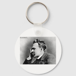 Nietzsche "Stolz Vs Erinnerung" Weisheits-Zitat Ge Schlüsselanhänger