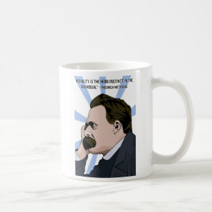 Nietzsche Tassenschuß Kaffeetasse