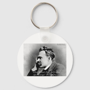 Nietzsche "Tötet nicht U" Zitat Geschenke & T-Shir Schlüsselanhänger