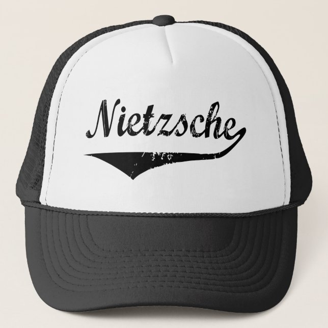 Nietzsche Truckerkappe (Vorderseite)