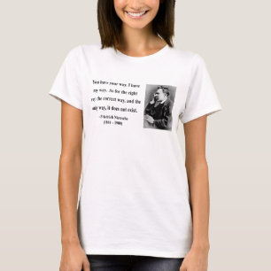 Nietzsche Zitat 1b T-Shirt