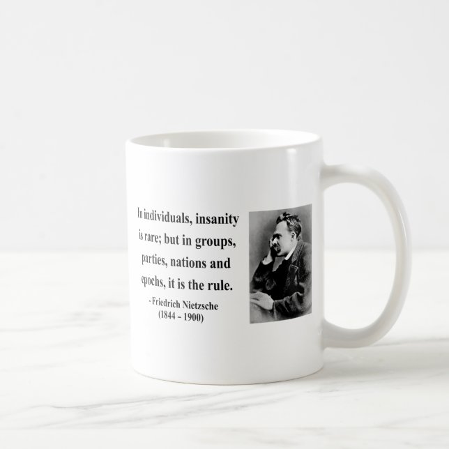 Nietzsche Zitat 3b Kaffeetasse (Rechts)