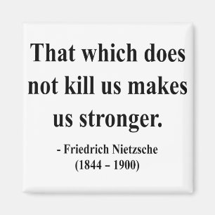 Nietzsche Zitat 5a Magnet