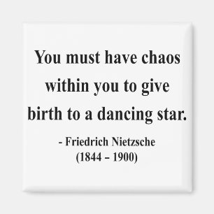 Nietzsche Zitat 6a Magnet