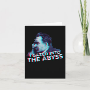 Nietzsche Zitat für einen Philosophiestudent Karte