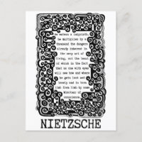 Nietzsche zitiert den Minotaur des Gewissens