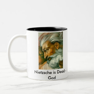 Nietzsche… Zweifarbige Tasse