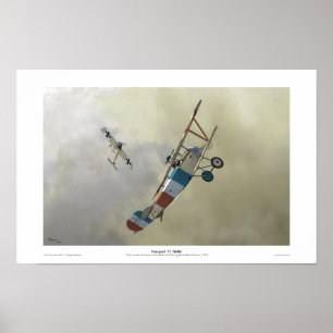 Nieuport 11 "BéBé" Poster