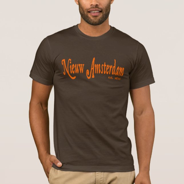 Nieuw Amsterdam (New Amsterdam) NYC Shirt (Vorderseite)