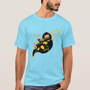 Niffler Floating With Gold T-Shirt