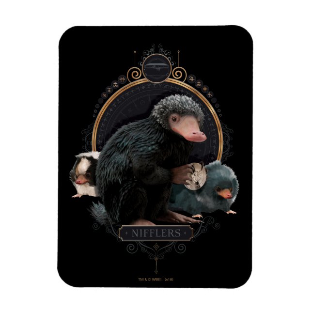 NIFFLER™s Jugendportrait Magnet (Vertikal)