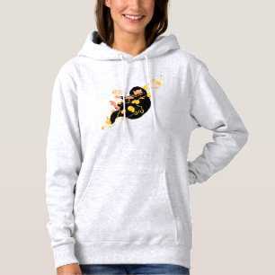 Niffler schwimmend mit Gold Hoodie