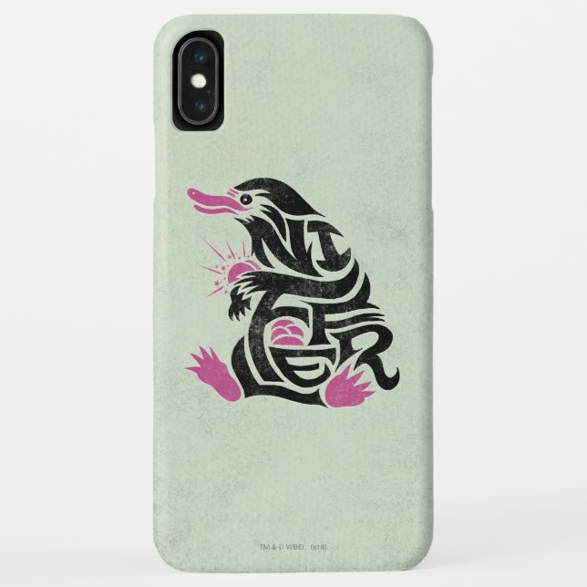 NIFFLER™ Typografie Grafik Case-Mate iPhone Hülle (Rückseite)