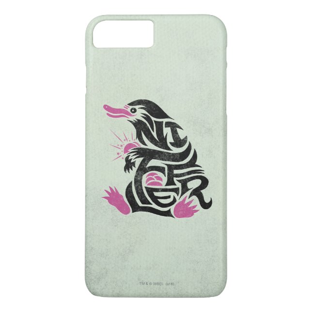 NIFFLER™ Typografie Grafik Case-Mate iPhone Hülle (Rückseite)