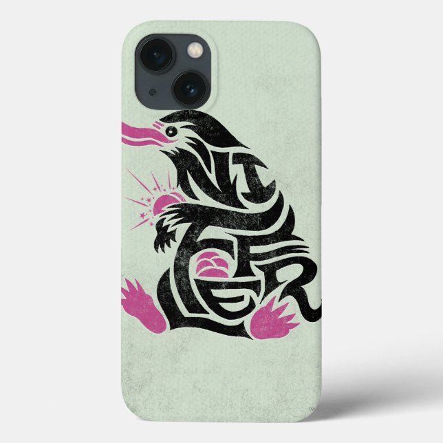 NIFFLER™ Typografie Grafik Case-Mate iPhone Hülle (Rückseite)