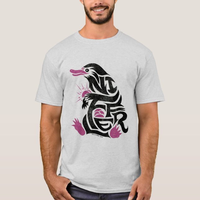 NIFFLER™ Typografie Grafik T-Shirt (Vorderseite)