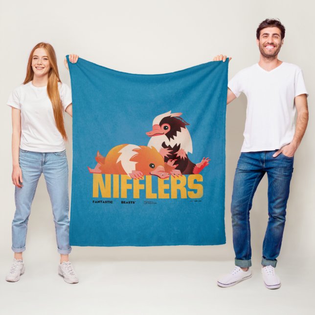 Nifflers Vintag Graphic Fleecedecke (Beispiel)