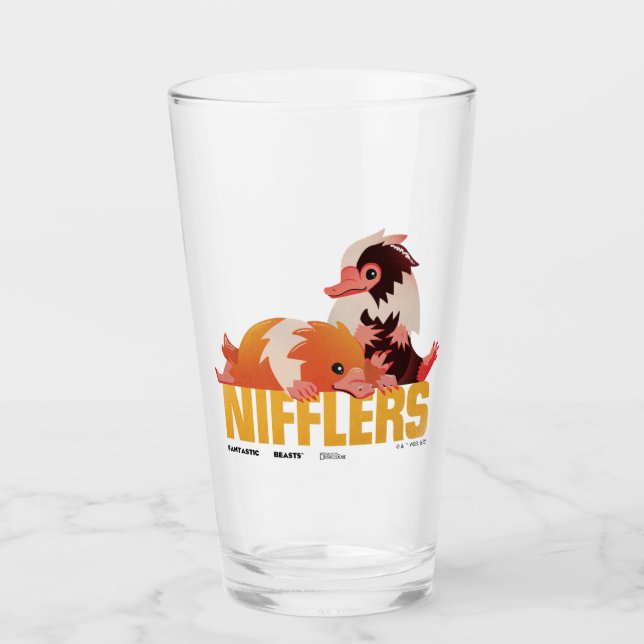 Nifflers Vintag Graphic Glas (Vorderseite)