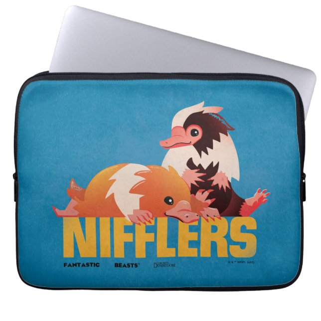 Nifflers Vintag Graphic Laptopschutzhülle (Vorderseite)